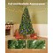 Green PVC & Iron 7.2ft Pre-Lit Christmas Tree with 470 LED Lights